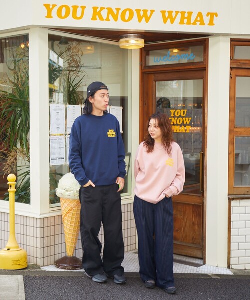 「FREAK'S STORE」 スウェットカットソー SMALL ピンク メンズ