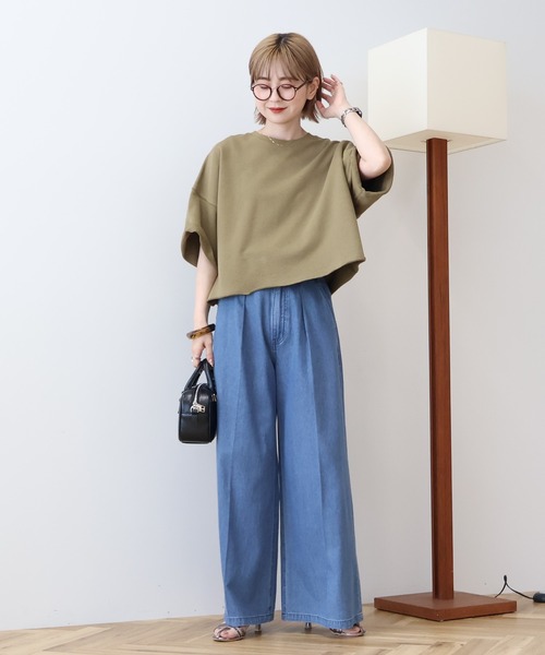 tシャツ 裏毛クルーネックプルオーバー レディース antiqua 裏毛プルオーバー トレーナー レディース トップス 綿