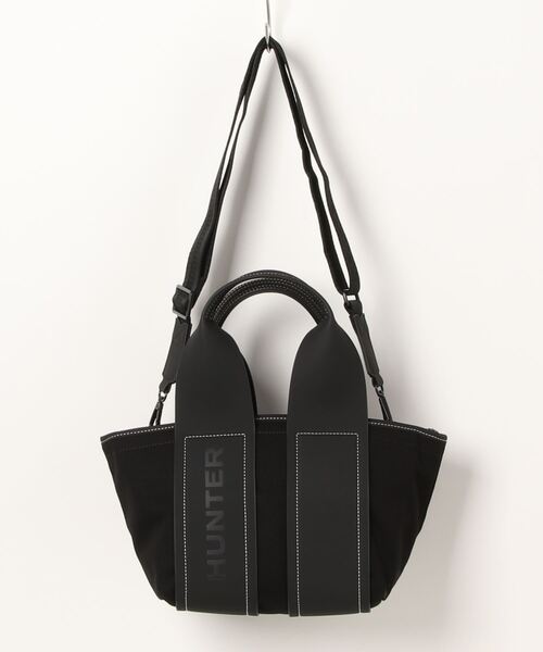 HUNTER 防水 2wayバッグ HUNTER 「HUNTER」 2WAYバッグ ONE ブラック レディース