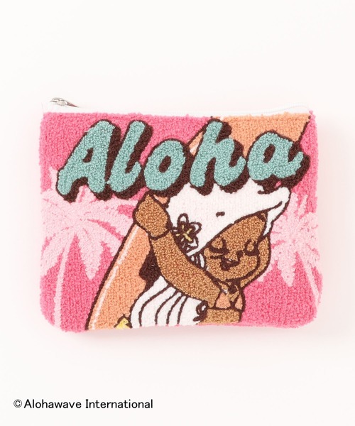 Kahiko（カヒコ） ポーチ 「Kahiko」ALOHA MAPUA サガラ刺繍ポーチ