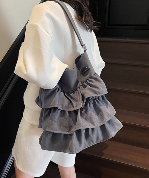 miniministore（ミニミニストア） トートバッグ フリルショルダー