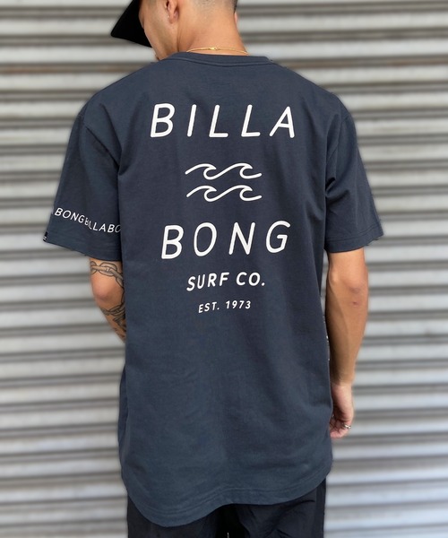 「BILLABONG」 半袖Tシャツ L ミント メンズ