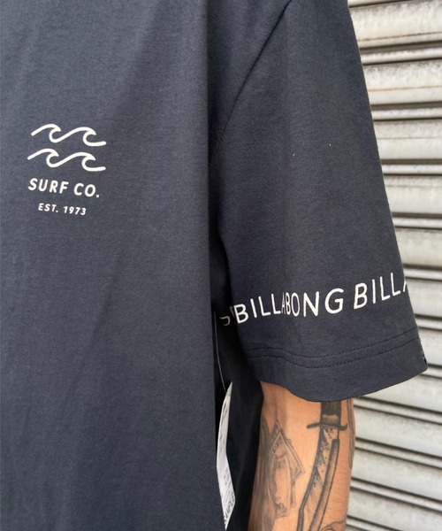 「BILLABONG」 半袖Tシャツ L ミント メンズ