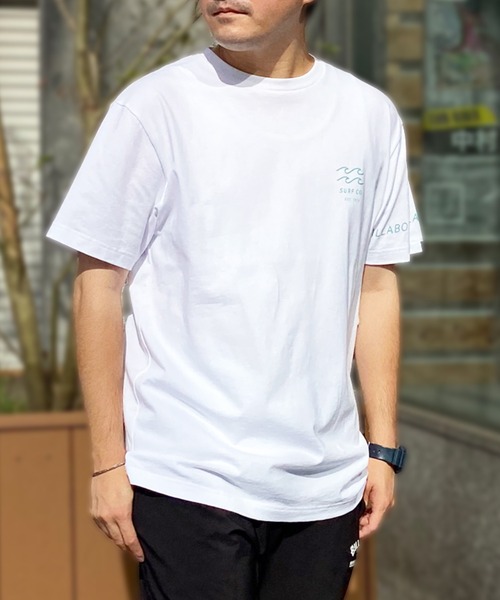 「BILLABONG」 半袖Tシャツ L ミント メンズ