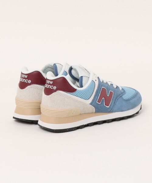 ★ニューバランス★(W) Classics U574v2★White/ Blue New Balance Lifestyle U574 White & Royal Blue Shoes | Zumiez