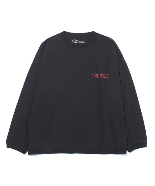 FICE。エフシーイー24SS TWIST PULLOVERプルオーバーシャツ F/CE.（エフシーイー） tシャツ F/CE. RE LOGO LONG SLEEVE T