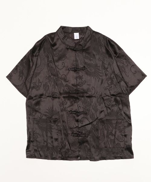 「SEN TOKYO」 半袖ブラウス X-LARGE ブラック レディース