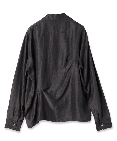 JieDa（ジエダ） シャツ HAND STITCH OPEN COLLAR SHIRT メンズ