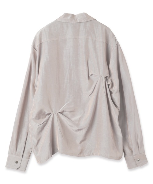 JieDa（ジエダ） シャツ HAND STITCH OPEN COLLAR SHIRT メンズ