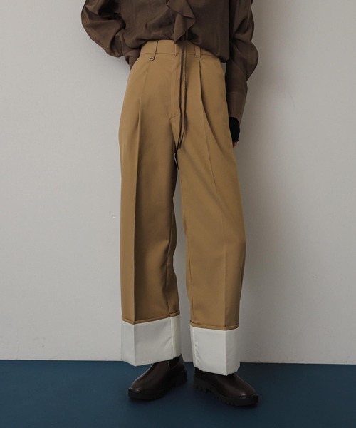 「SENSE OF PLACE by URBAN RESEARCH」 チノパンツ MEDIUM ベージュ レディース