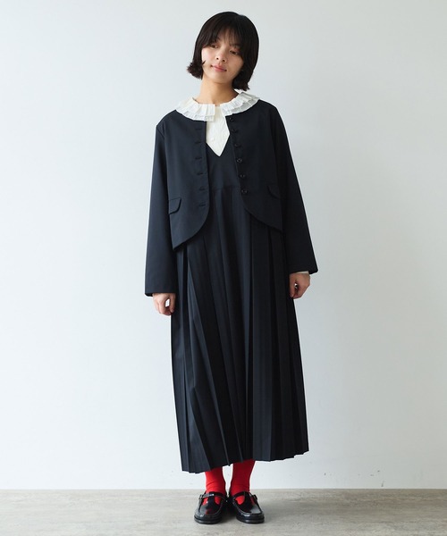 bulle de savon（ビュルデサボン） ジャケット ノーカラージャケット