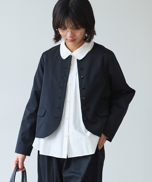 bulle de savon（ビュルデサボン） ジャケット ノーカラージャケット
