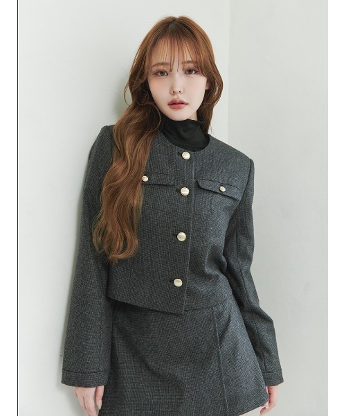 RACHEL COMEY/ ノーカラージャケット RACHEL COMEY/ ノーカラージャケット