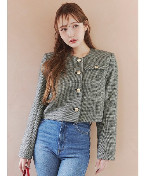 Stylevoice for xxx（スタイルヴォイスフォー） ジャケット ノーカラー