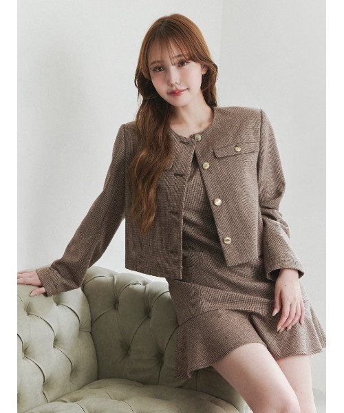 Stylevoice for xxx（スタイルヴォイスフォー） ジャケット ノーカラー