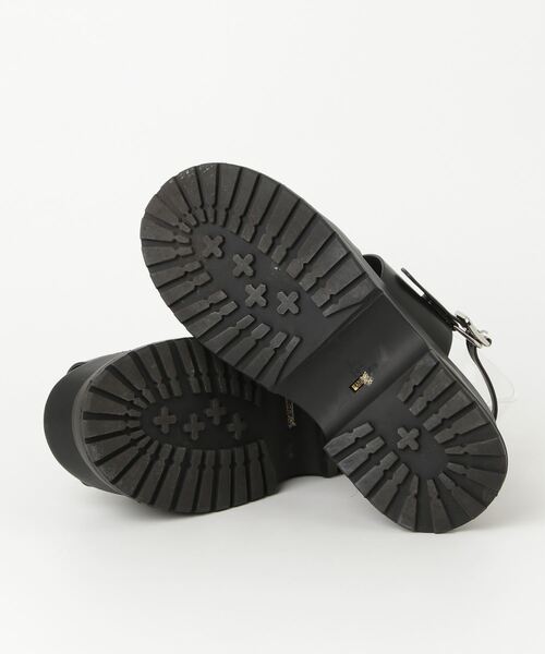 「HARE」 フラットサンダル 24.5cm ブラック レディース_画像3