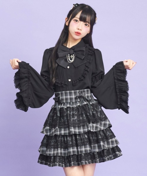 Secret Honey（シークレットハニー） ブラウス シャツ ヨークフリル