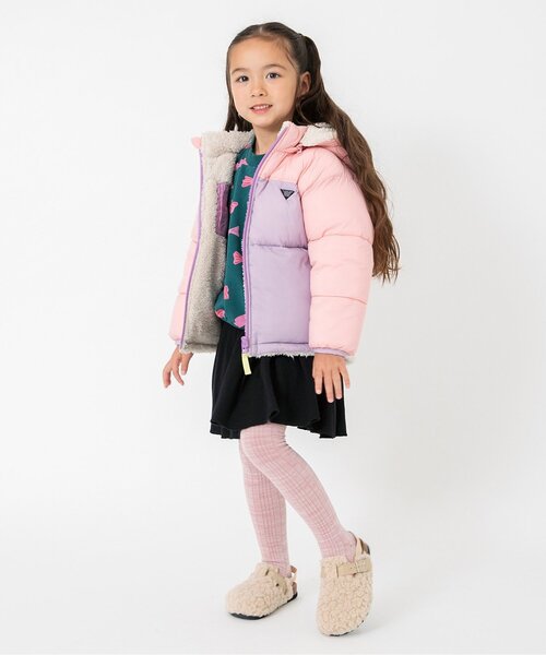 BREEZE（ブリーズ） ダウン アウター 「洗える/4WAY」中綿ボア