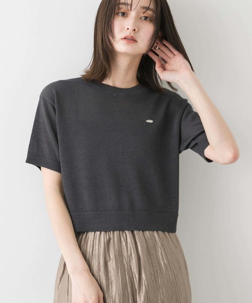 SENSE OF PLACE by URBAN RESEARCH 半袖ニット ONE ネイビー