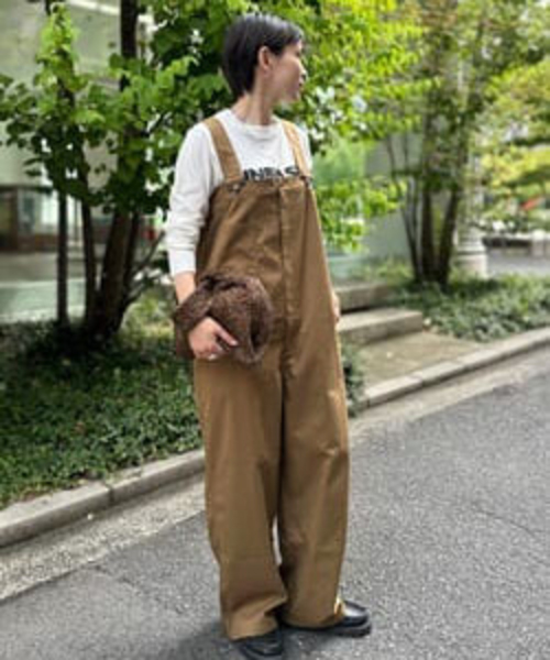 PAYDAY（ペイデイ） オーバーオール FREE チャコールグレー レディース