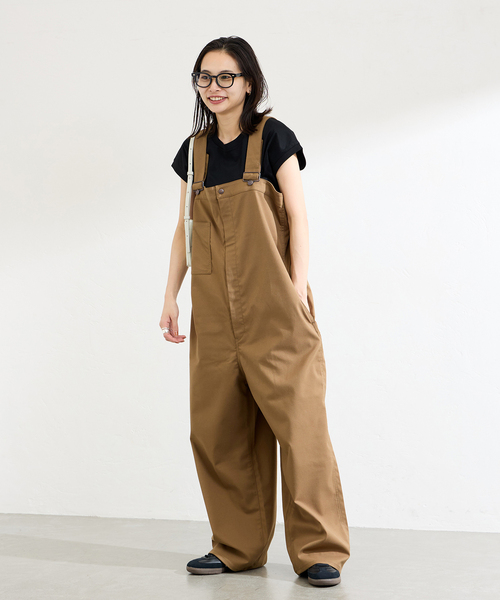 PAYDAY（ペイデイ） オーバーオール FREE チャコールグレー レディース