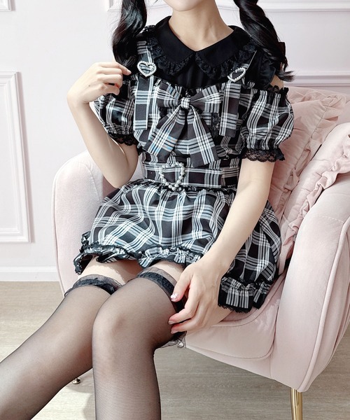 「MA*RS」 半袖ブラウス FREE ピンク レディース_画像6