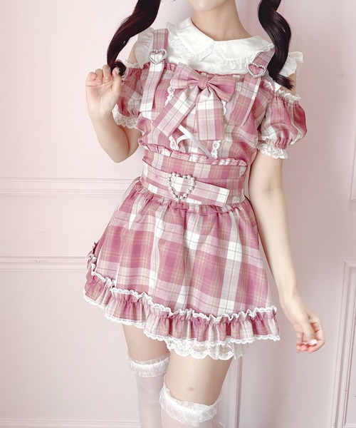 「MA*RS」 半袖ブラウス FREE ピンク レディース_画像9