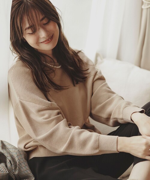 みみー様デサント　ベージュニット　L 一回のみ着用　美品 楽天市場】DEMYLEE デミリー セーター CASSIDY WSF21080 レディース