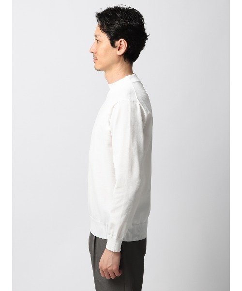 セーター ニット オフィニット モックネックニット 長袖