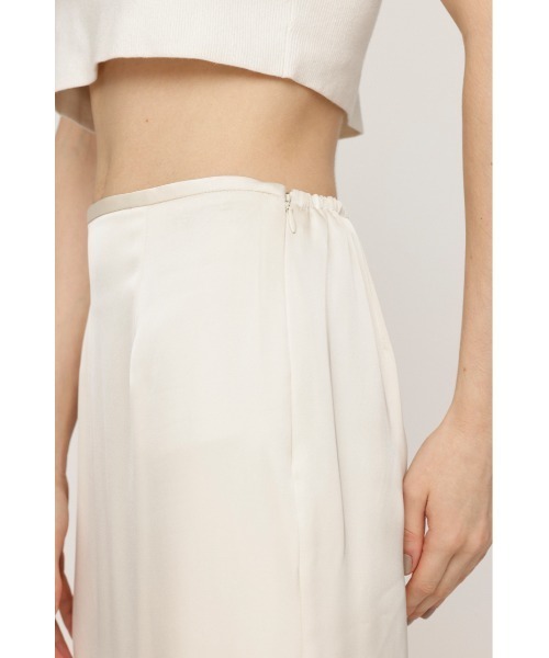 SLY（スライ） スカート LACE SATIN L/SK レース サテン ロング