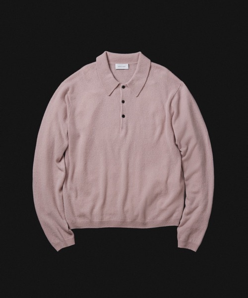 ADAM ET ROPE'（アダムエロペ） ポロシャツ 12GGカシミヤニット