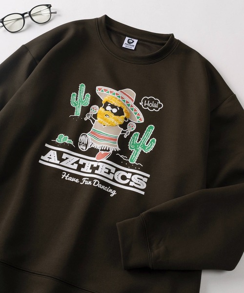 おとなのためのキャラクタースウェット ワンフォークロージング 1111clothing オーバーサイズ スウェット