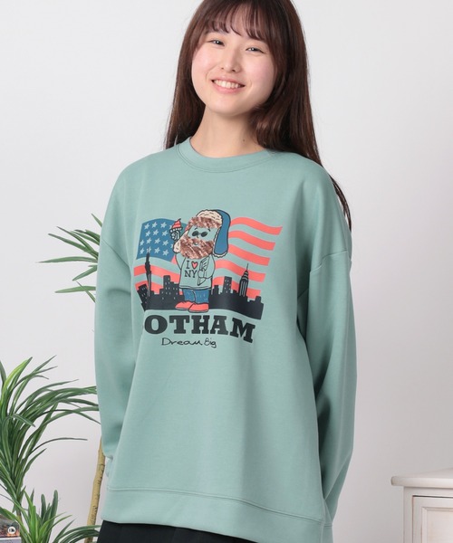 トレーナー スウェット 「84」オジー トラベルデザイン ダンボール