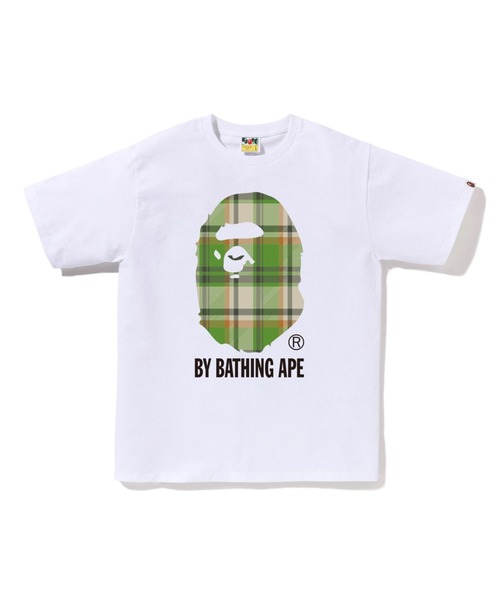 A BATHING APE（アベイシングエイプ） tシャツ BAPE CHECK BY BATHING