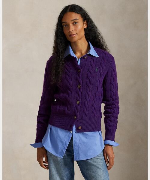 Ralph Lauren Purple Labelカーディガン(未使用) Ralph Lauren Purple Label Wool-Blend Blazer Cardigan | Saks Fifth