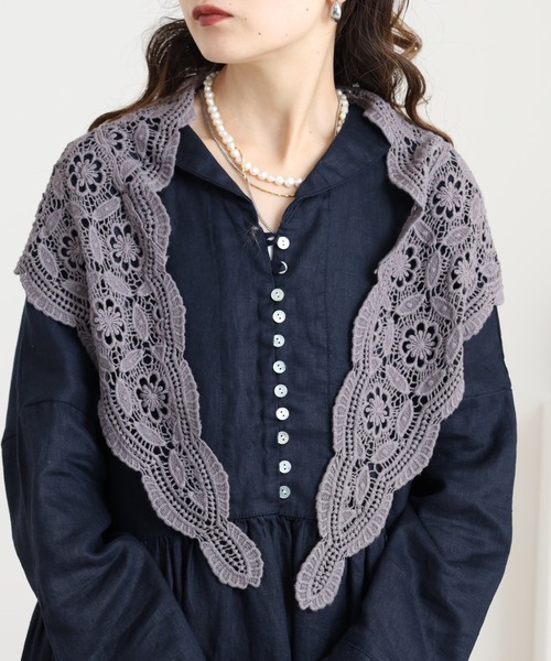 FUNALIVE（ファンアライブ） スカーフ バンダナ PULUTOARLE クロッシェ