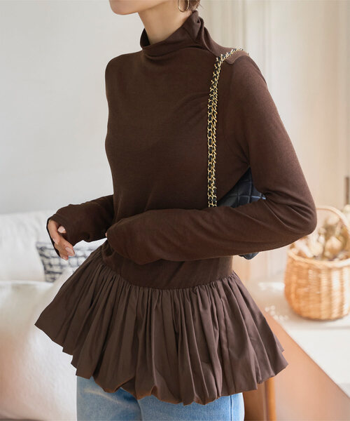 KOBE LETTUCE（神戸レタス） ブラウス シャツ 「 選べる2ネックtype