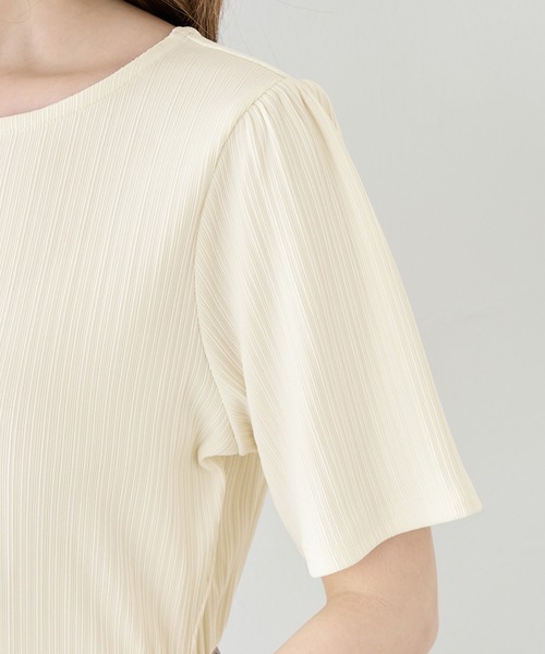 「alotta」 半袖ワンピース 3L ブラック系その他 レディース_画像2