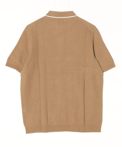 「BANANA REPUBLIC FACTORY STORE」 半袖ポロシャツ L ネイビー メンズ_画像2