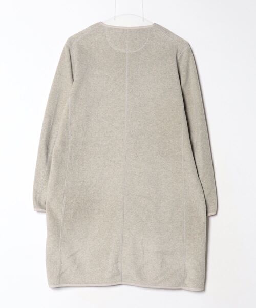 Danton（ダントン） ノーカラーコート 36 ナチュラル レディース