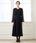 喪服 パーティードレス ワンピース 卒業式 「...の詳細画像5