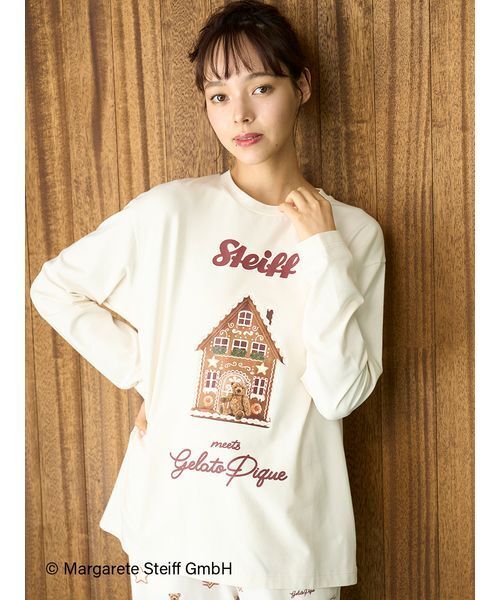 gelato pique（ジェラートピケ） パジャマ ルームウェア 「Steiff