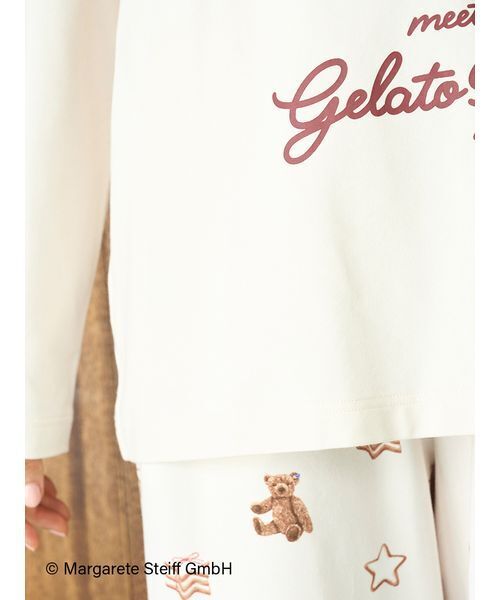 gelato pique（ジェラートピケ） パジャマ ルームウェア 「Steiff