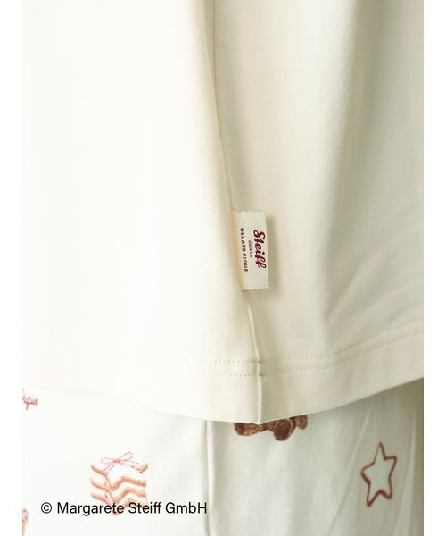 gelato pique（ジェラートピケ） パジャマ ルームウェア 「Steiff