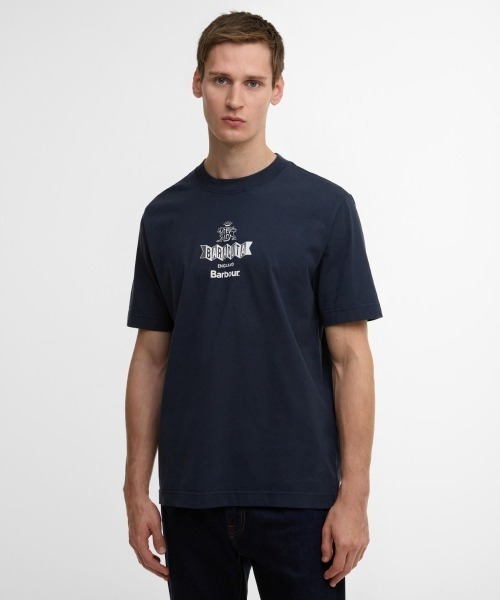 Barbour（バブアー） tシャツ Barbour Barbour x Baracuta Vinyl Os T