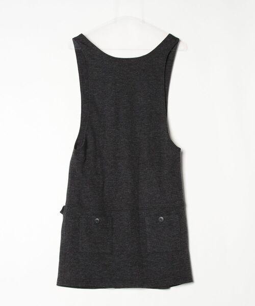 「TITE IN THE STORE」 ノースリーブワンピース 38 グレー レディース_画像2