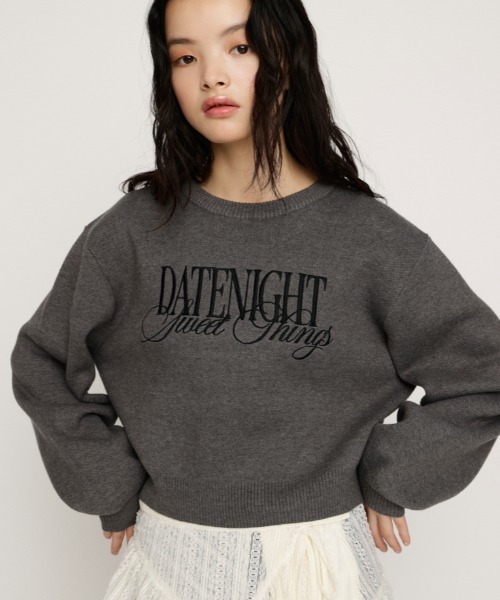 スライ　トップス SLY（スライ） ニット セーター FRONT ZIP KNIT TOPS フロント ジップ