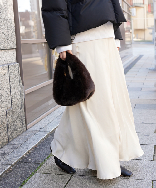 Deuxieme Classe シルクサテンスカート Deuxieme Classe（ドゥーズィエムクラス） スカート シルクサテン