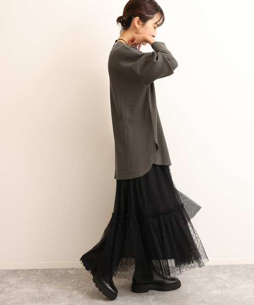 「JOURNAL STANDARD relume」 長袖ニット FREE ホワイト系その他 レディースの画像4