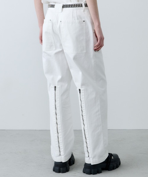 AIVER（アイバー） パンツ ボンテージデニムベイカーパンツ メンズ